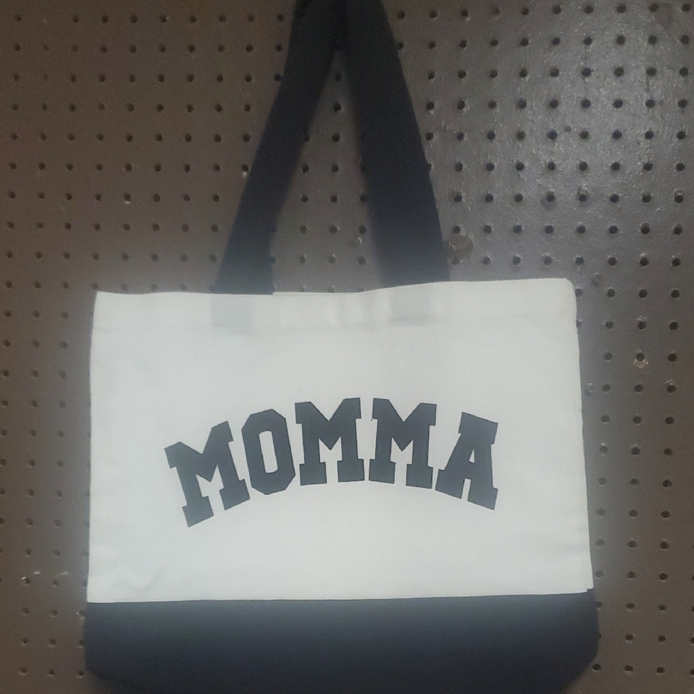 Black and White Tote Bag